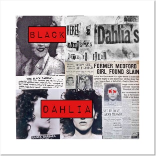 Black Dahlia Posters and Art